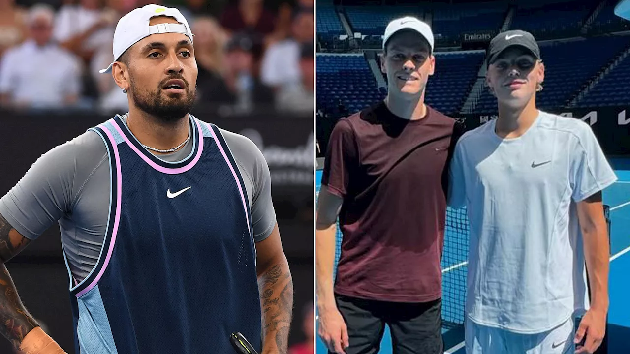 Nick Kyrgios slammed as ’embarrassing’ after being accused of ‘harassing’ 16-year-old son of tennis legend...