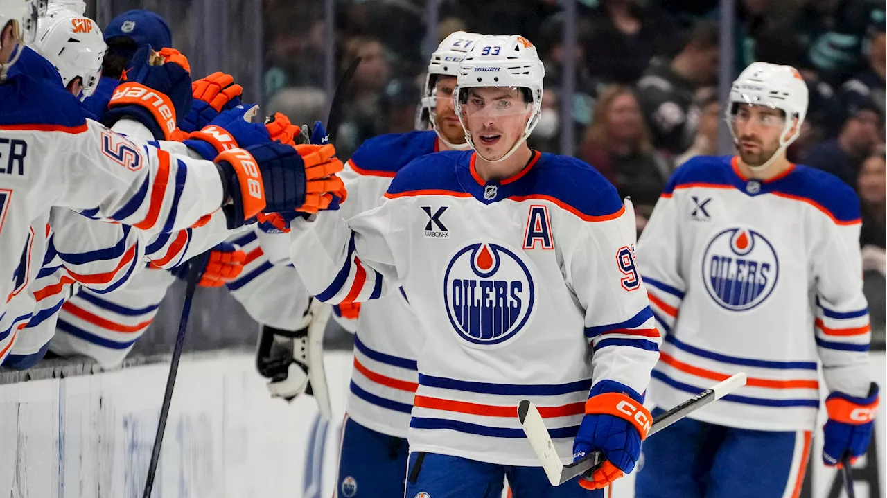 Oilers Extend Winning Streak to 3 with Win Over Kraken