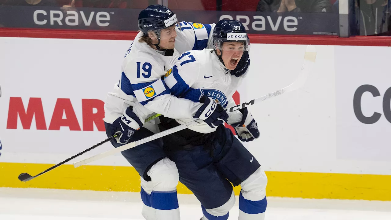 Rautiainen's Overtime Winner Sends Finland to U20 World Championship Final