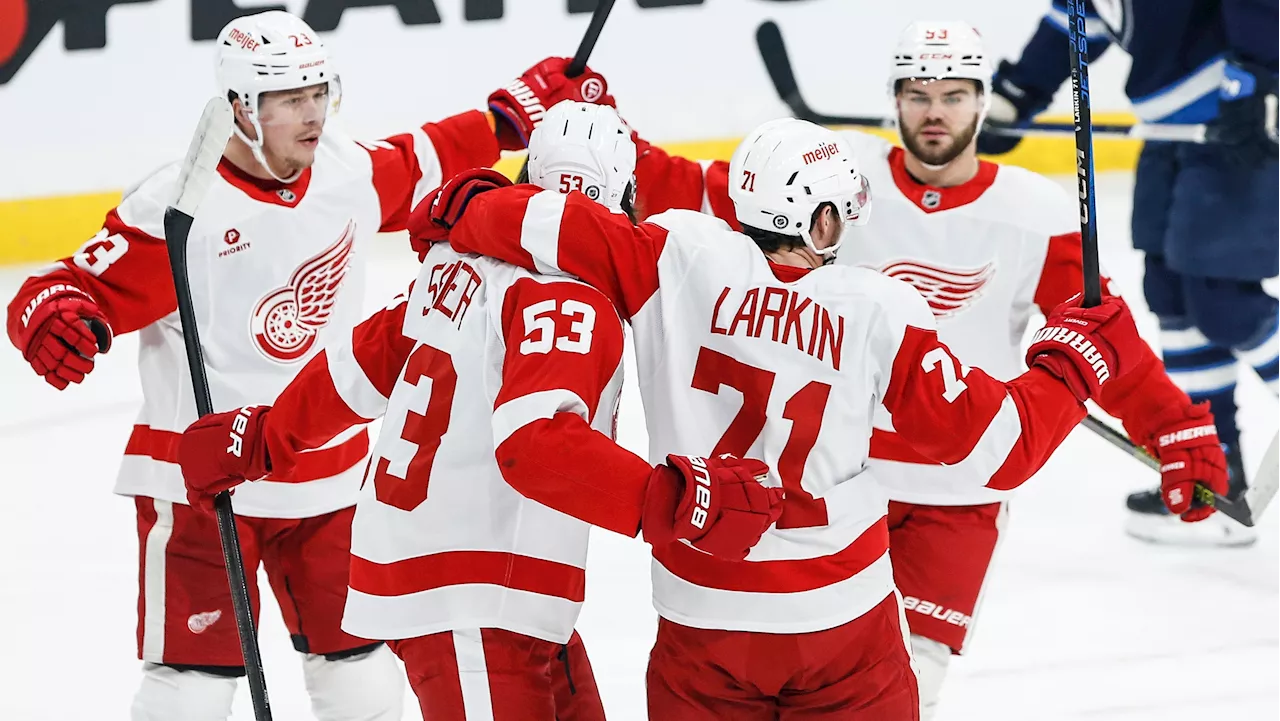 Red Wings Beat Jets 4-1