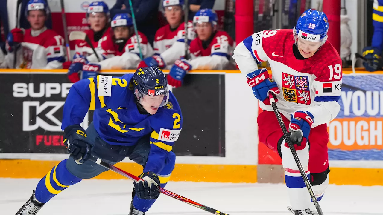 Sweden and Czechia Battle for Bronze at World Junior Hockey Championship