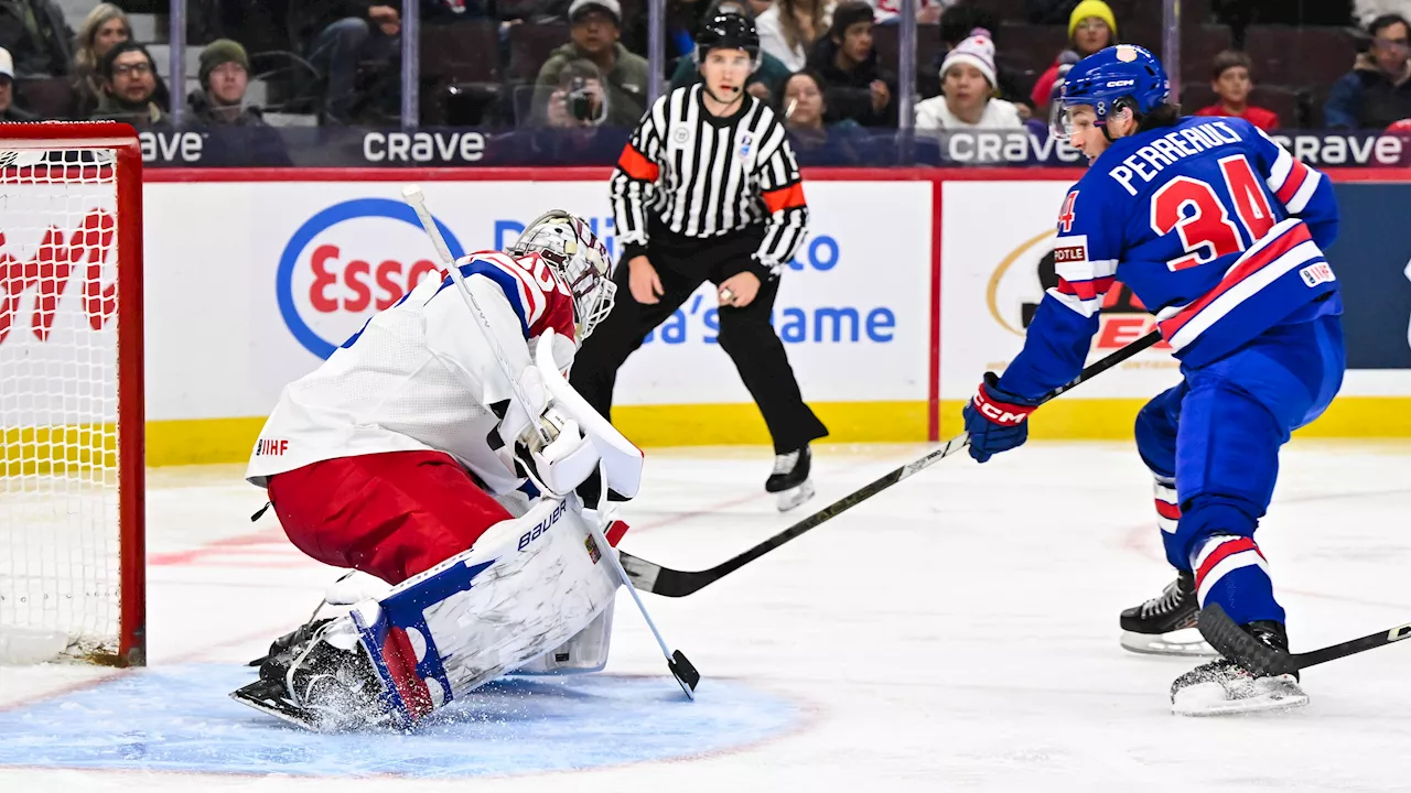 USA Leads Czechia in World Junior Semifinal