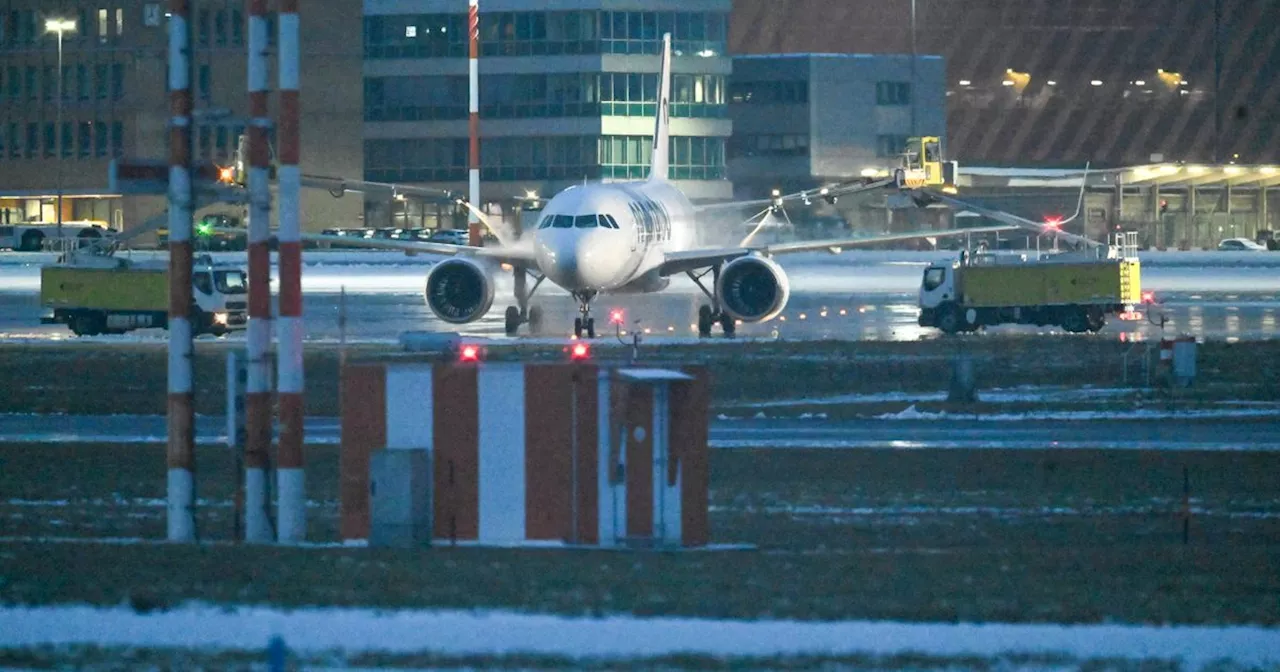 Winterliches Wetter Verursacht Flugverspätungen In Europa