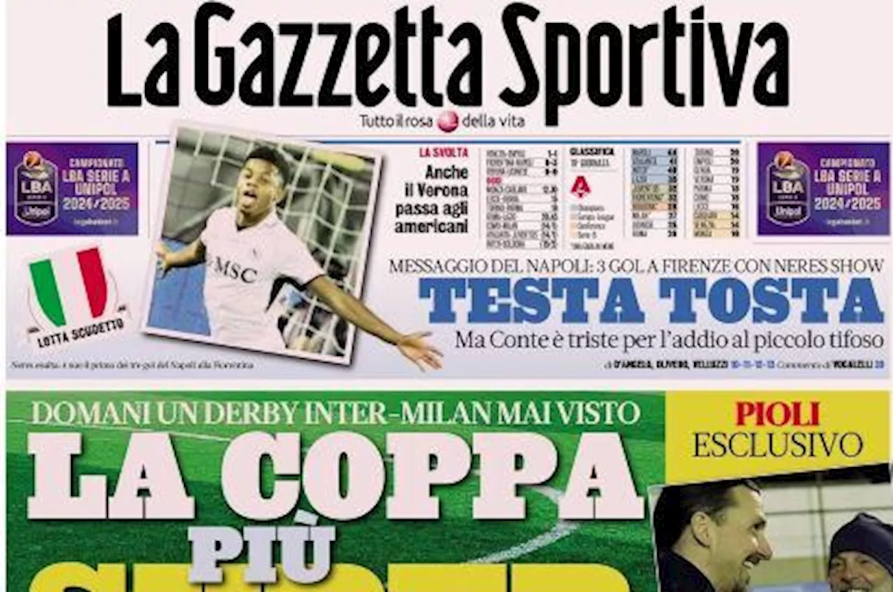 Derby, Mercato e Calcio Femminile: le news di oggi