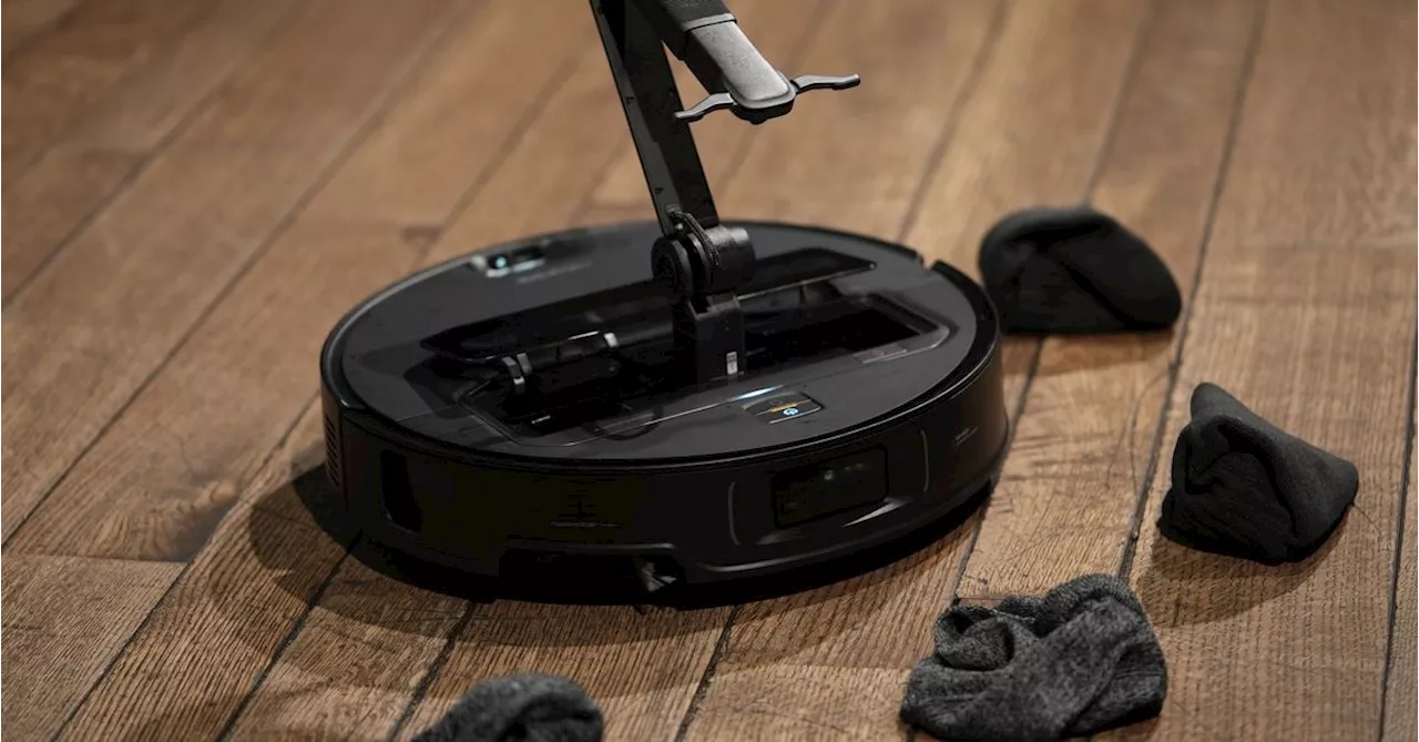 Roborock's Saros Z70 Robot Vacuum Features an Articulating Robotic Arm