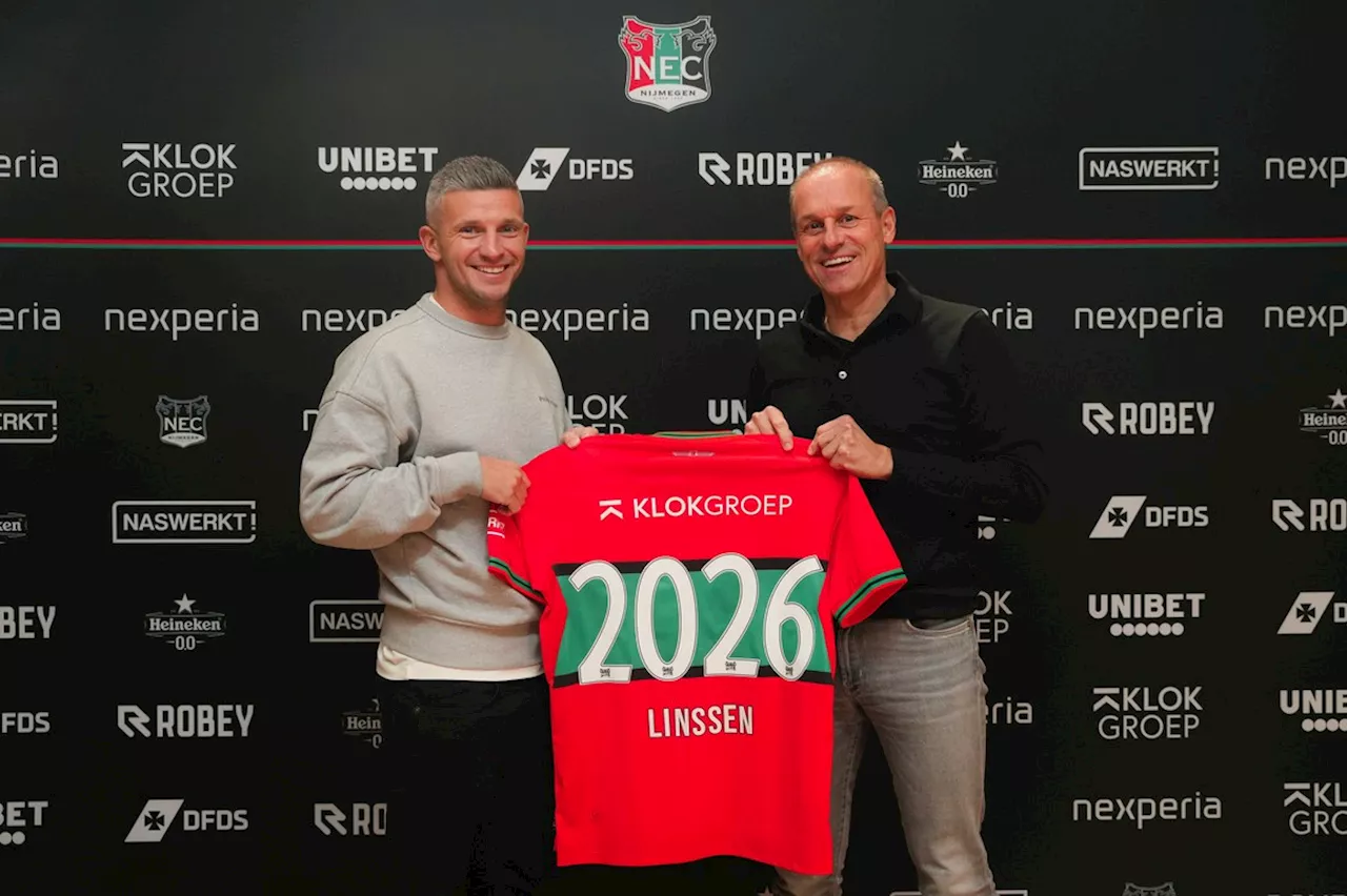 Bryan Linssen keert terug naar Eredivisie bij NEC