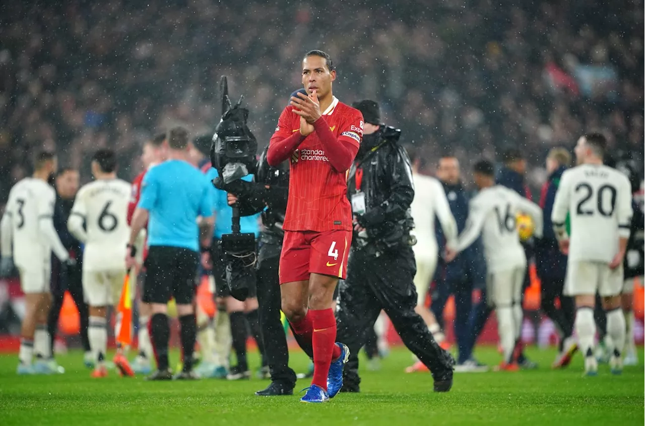 Van Dijk: 'Liverpool onderschat Manchester United niet',