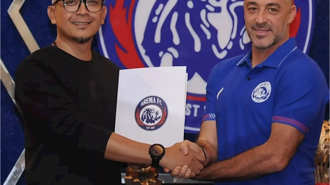 Ze Gomes Resmi Melatih Arema FC, Target 4 Besar Disampaikan