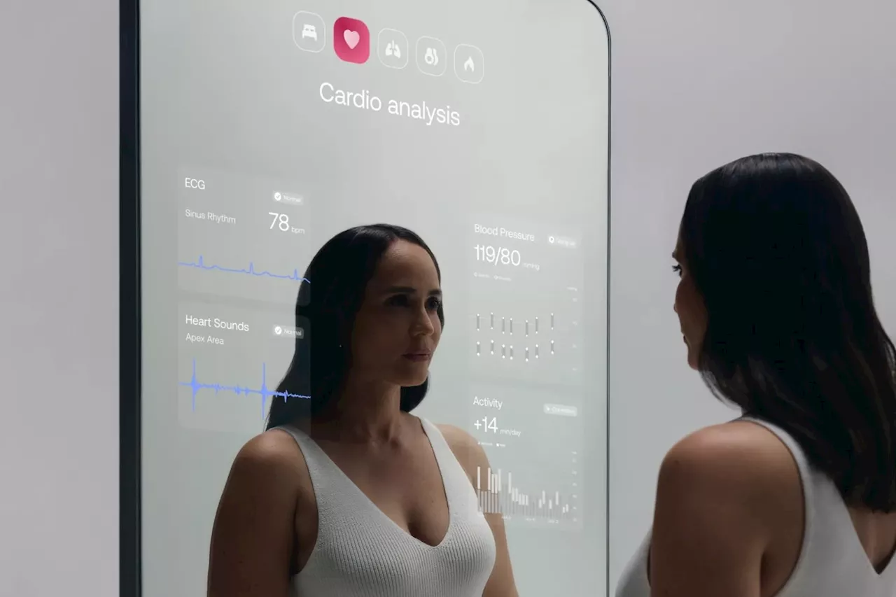 Withings dévoile Omnia, un miroir intelligent pour analyser vos données de santé