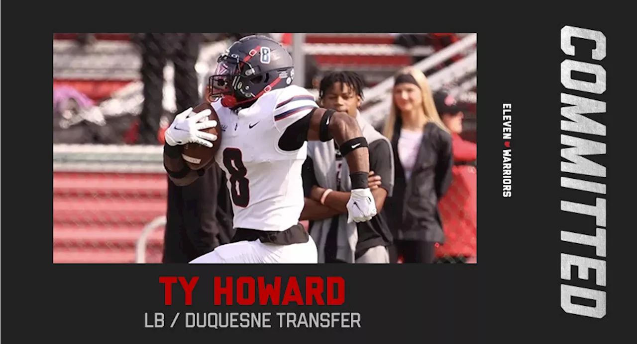 Duquesne LB Ty Howard Signs with Ohio State