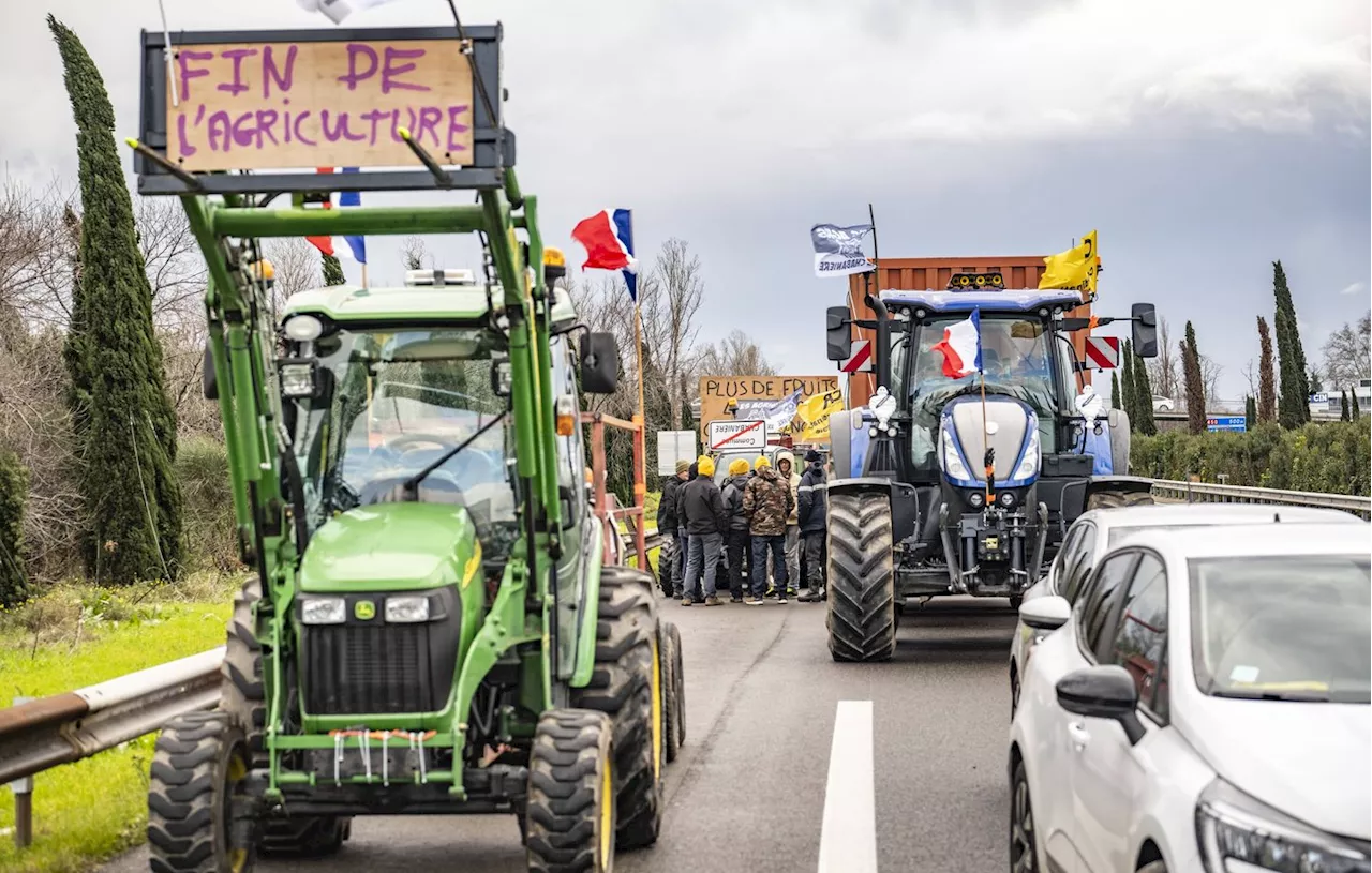 Agriculteurs bloqués à Orveau, la Coordination rurale se rend vers Rouen