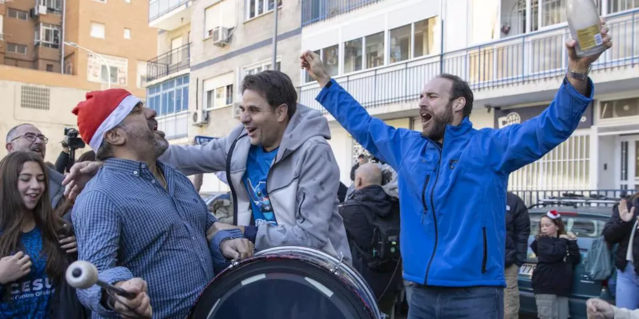 Ganador del tercer premio de la Lotería del Niño