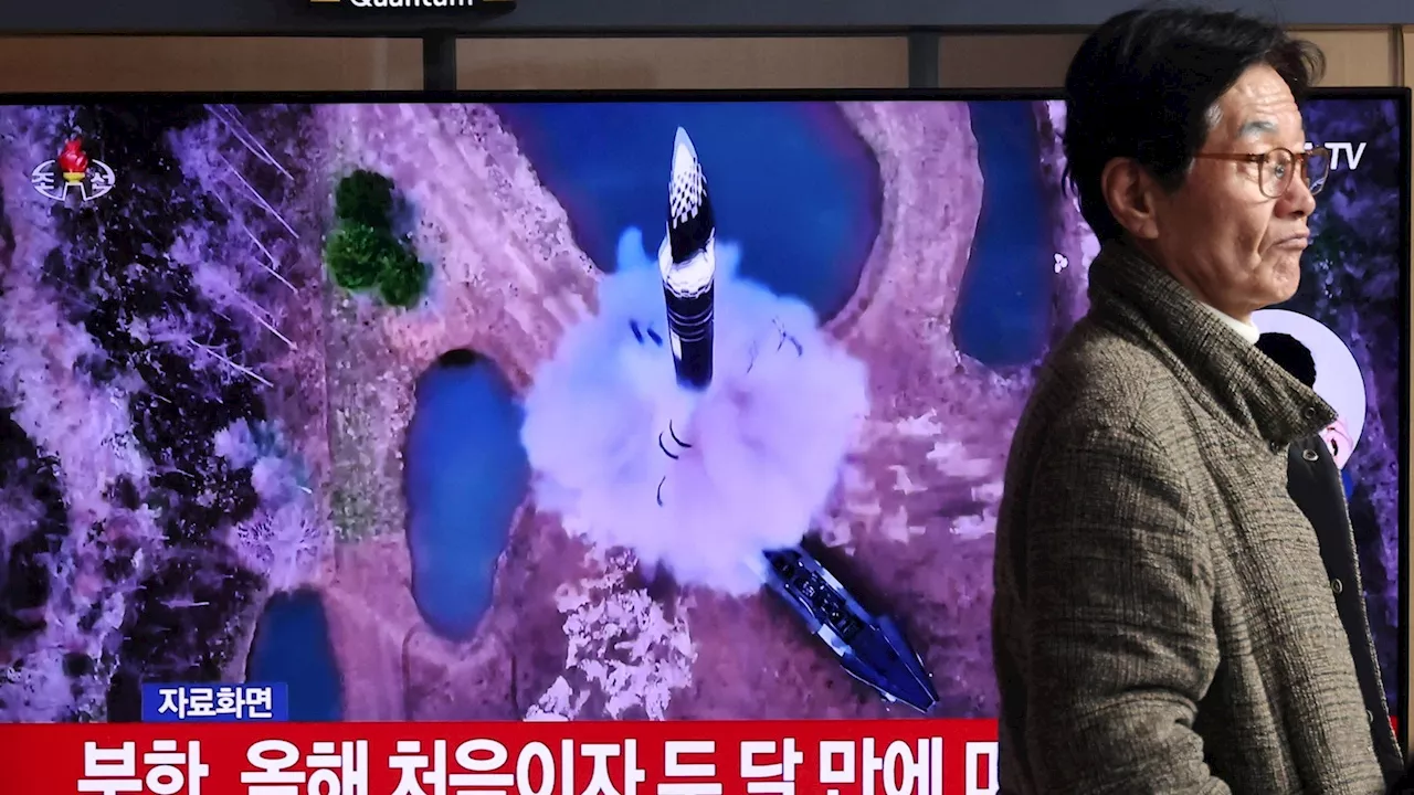 North Korea Fires Ballistic Missile as Blinken Visits South Korea