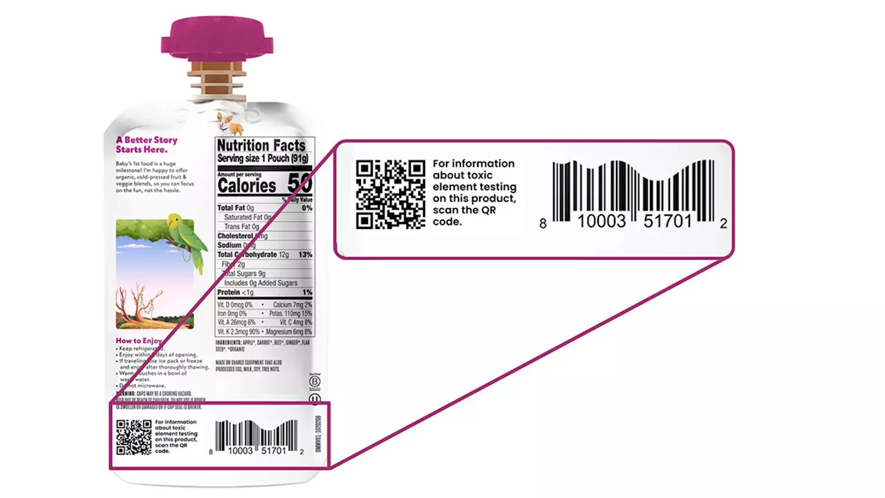 California Law Requires Baby Food Brands to Publicly Share Heavy Metals Test Results