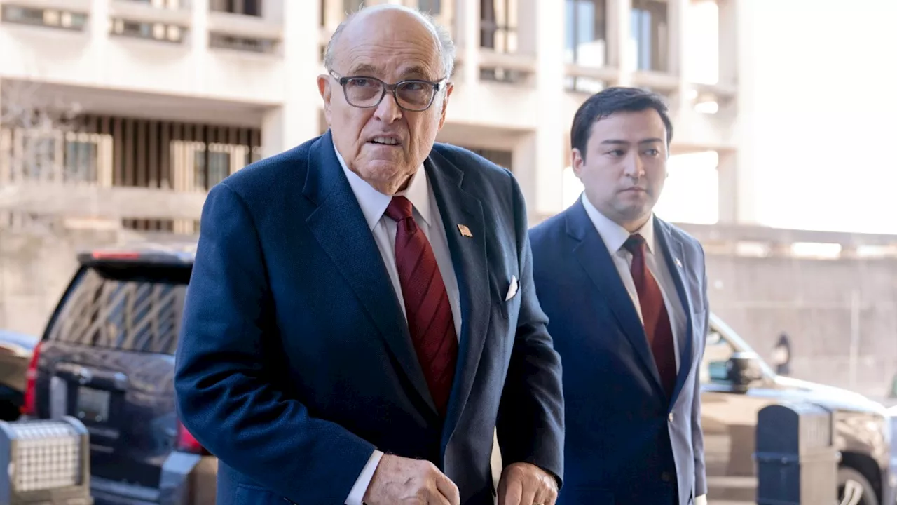 Giuliani Found in Contempt of Court Over Defamation Case