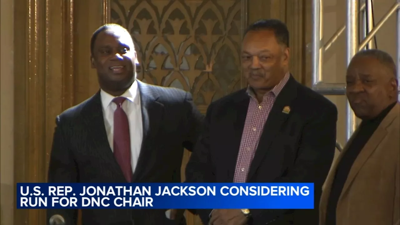 Congressman Jackson Eyes DNC Chair, Cites Party Frustrations