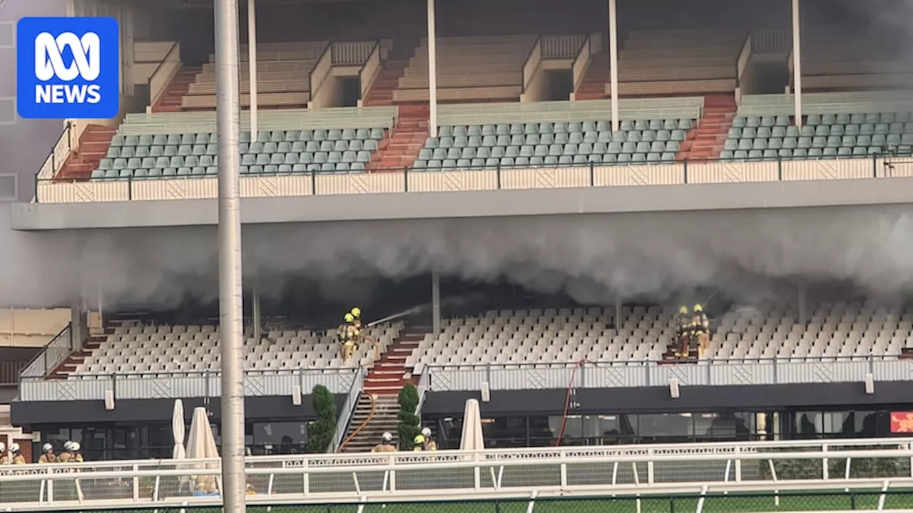 Suspicious Fire Damages Historic Stand at Caulfield Racecourse