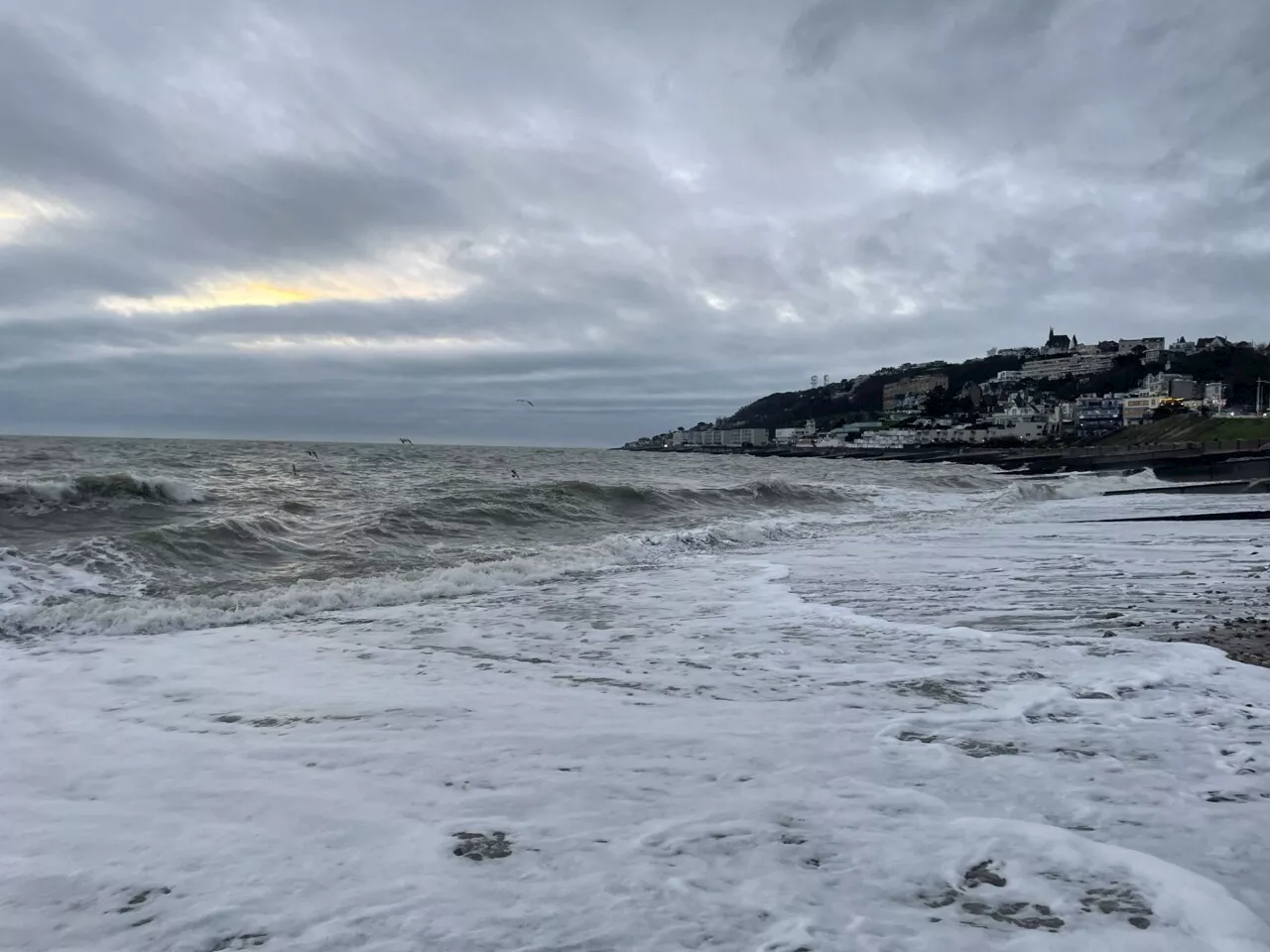 Tempête Floriane: des vents violents soufflent en Seine-Maritime