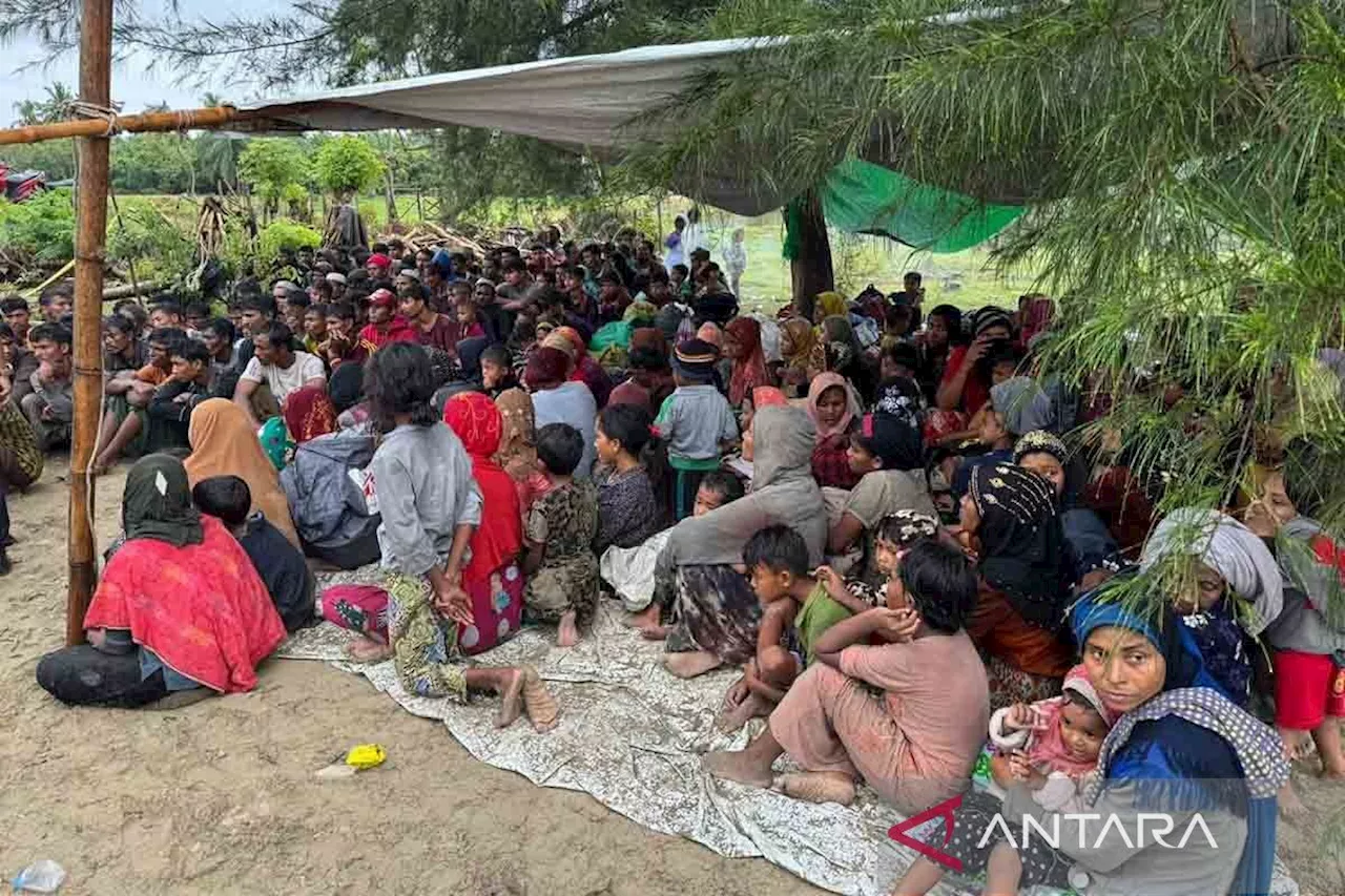 264 Imigran Rohingya Diteruskan ke Penampungan Sementara di Aceh Timur