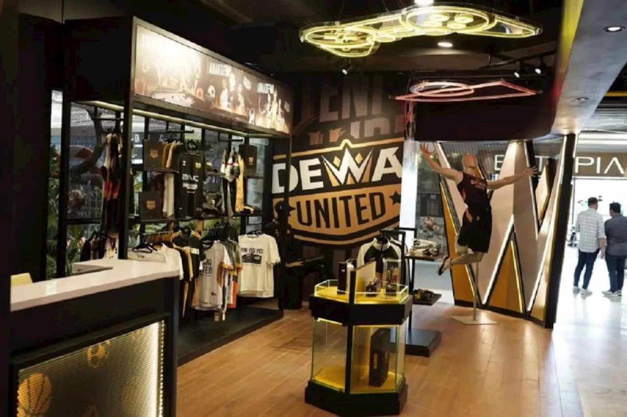 Dewa United Banten Buka Gerai Baru di Carstensz Mall