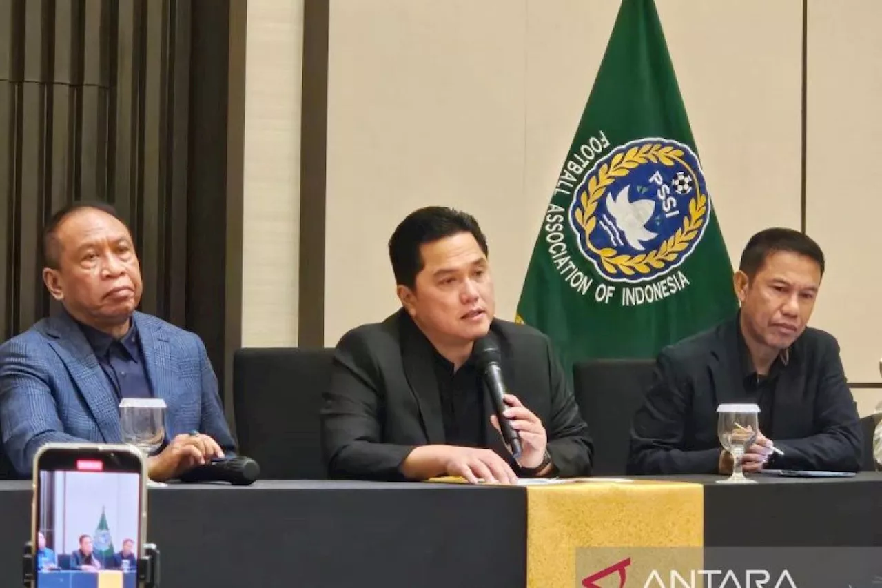 Erick Thohir bantah ada tekanan dari mafia bola dalam pemecatan STY