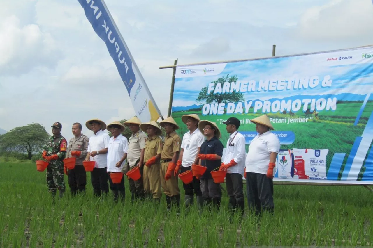 PT Pupuk Indonesia Salurkan 9,55 Juta Ton Pupuk Subsidi untuk Swasembada Pangan