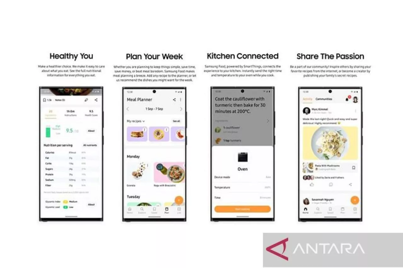 Samsung TV Bergabung dengan Tren AI dengan Fitur Pengenalan Makanan dan Rekomendasi Resep