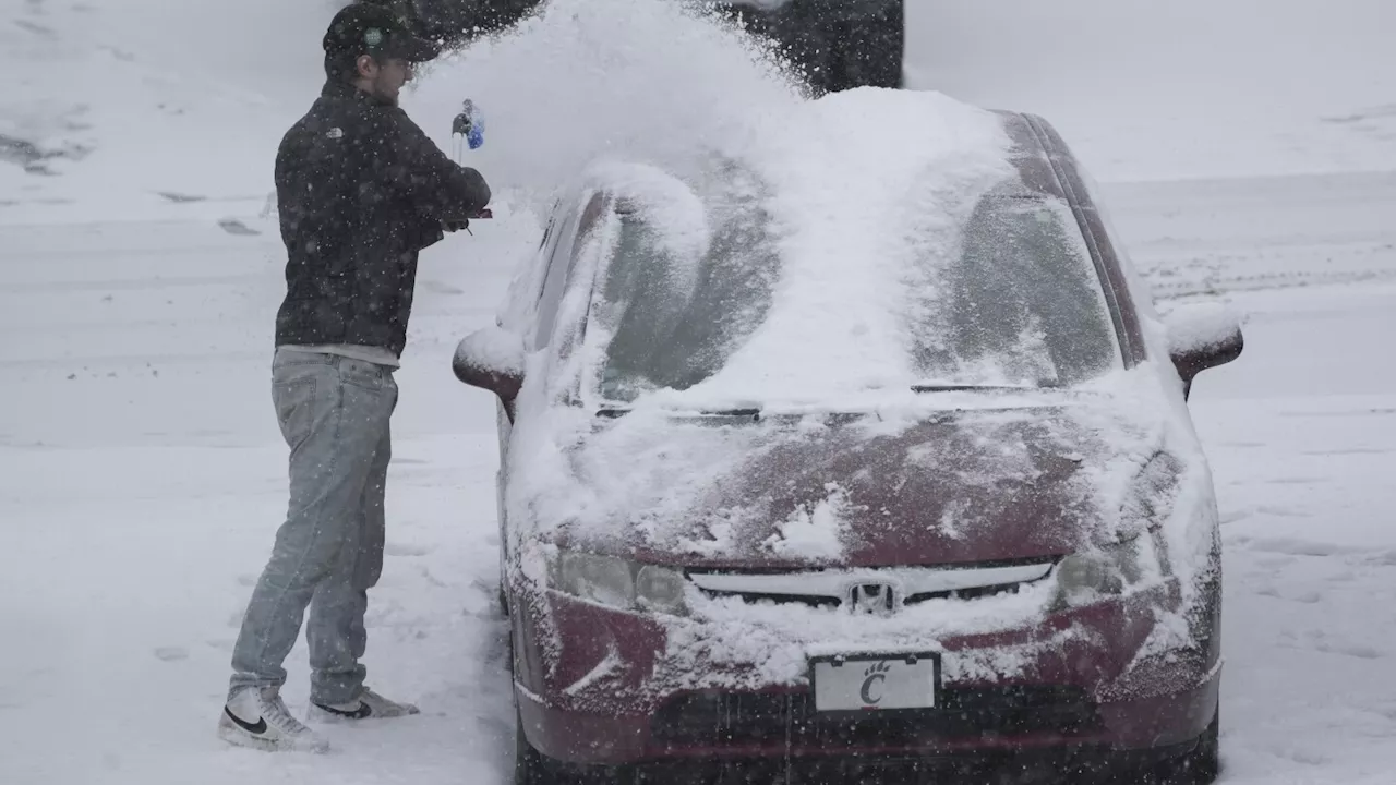 Winter Storm Batters Central U.S. with Heavy Snow and Freezing Rain