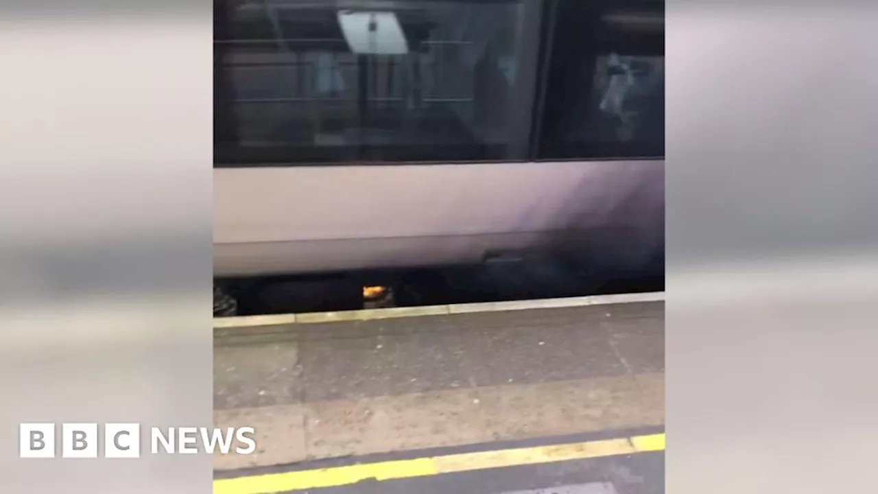 Fire at Gatwick Airport Train Station Evacuates Passengers