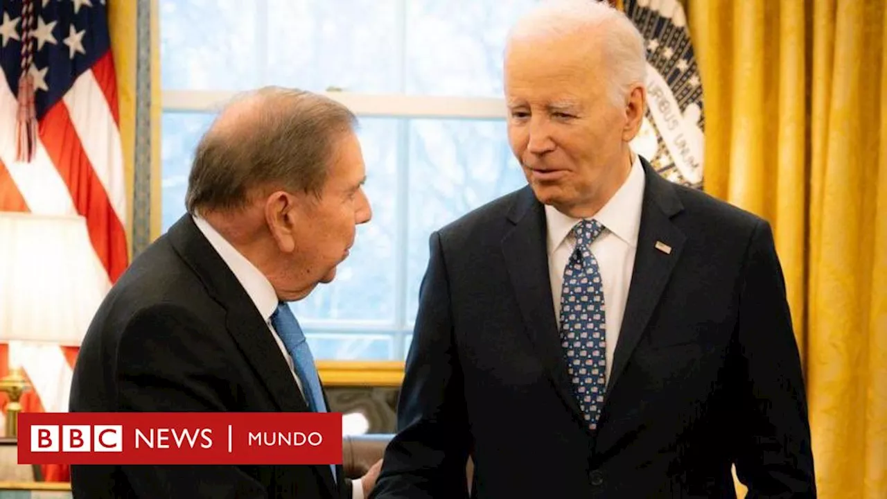 Edmundo González se reúne con Joe Biden en la Casa Blanca