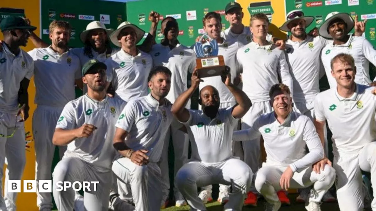 South Africa Top WTC Table With Test Series Win Against Pakistan