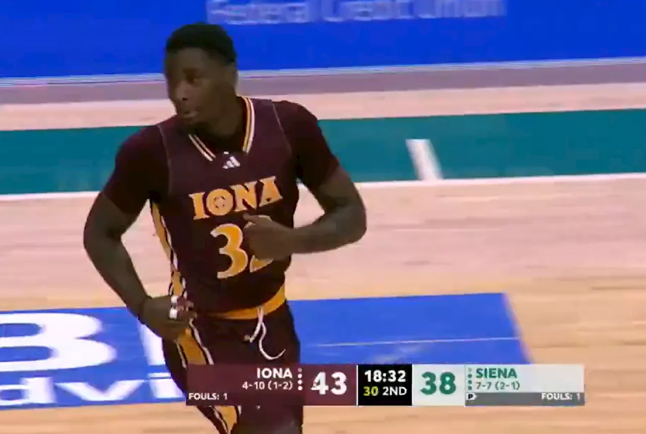 Yaphet Moundi : Un As du Rebond chez les Iona Gaels