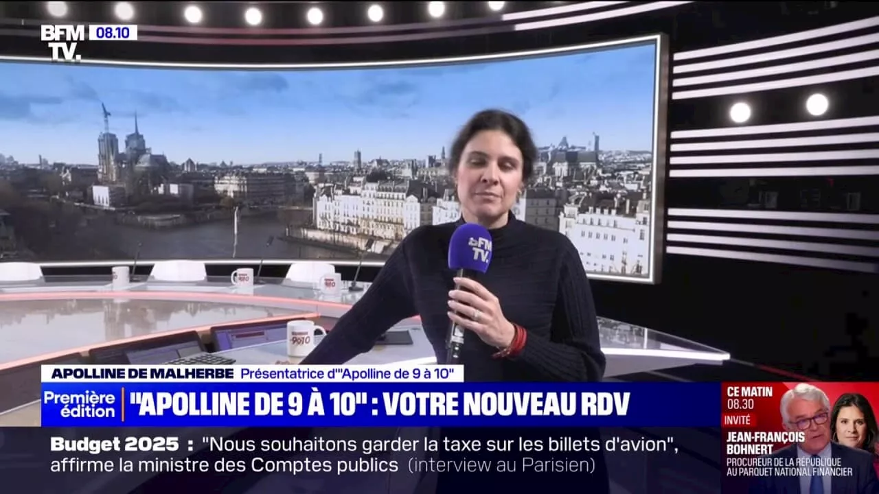 'Apolline de 9 à 10': votre nouveau rendez-vous du lundi au vendredi sur BFMTV