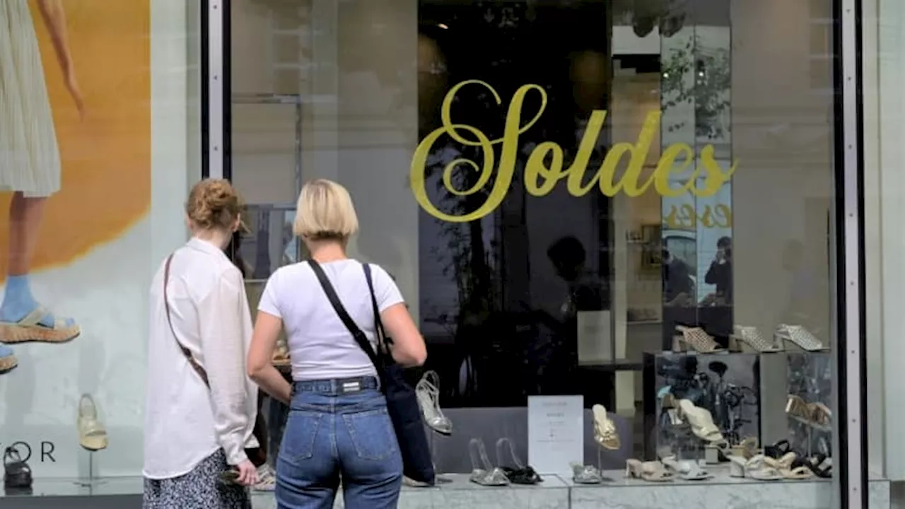 Soldes d'hiver: les commerçants optimistes, malgré les incertitudes politiques et économiques