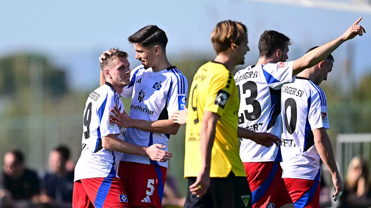 HSV gewinnt Trainingslager-Test gegen Aachen