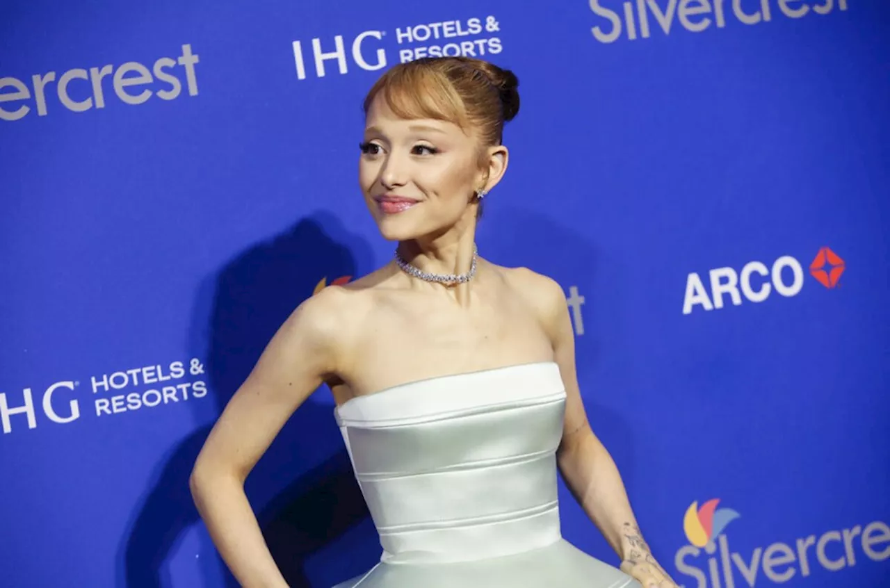 Ariana Grande Jokes About Botox and Juvederm at Palm Springs Film Awards