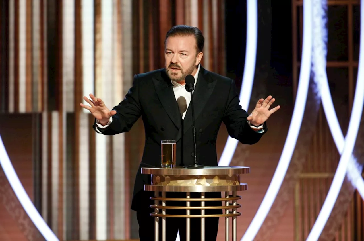 Ricky Gervais Shares Jokes He'd Have Told at the 2025 Golden Globes