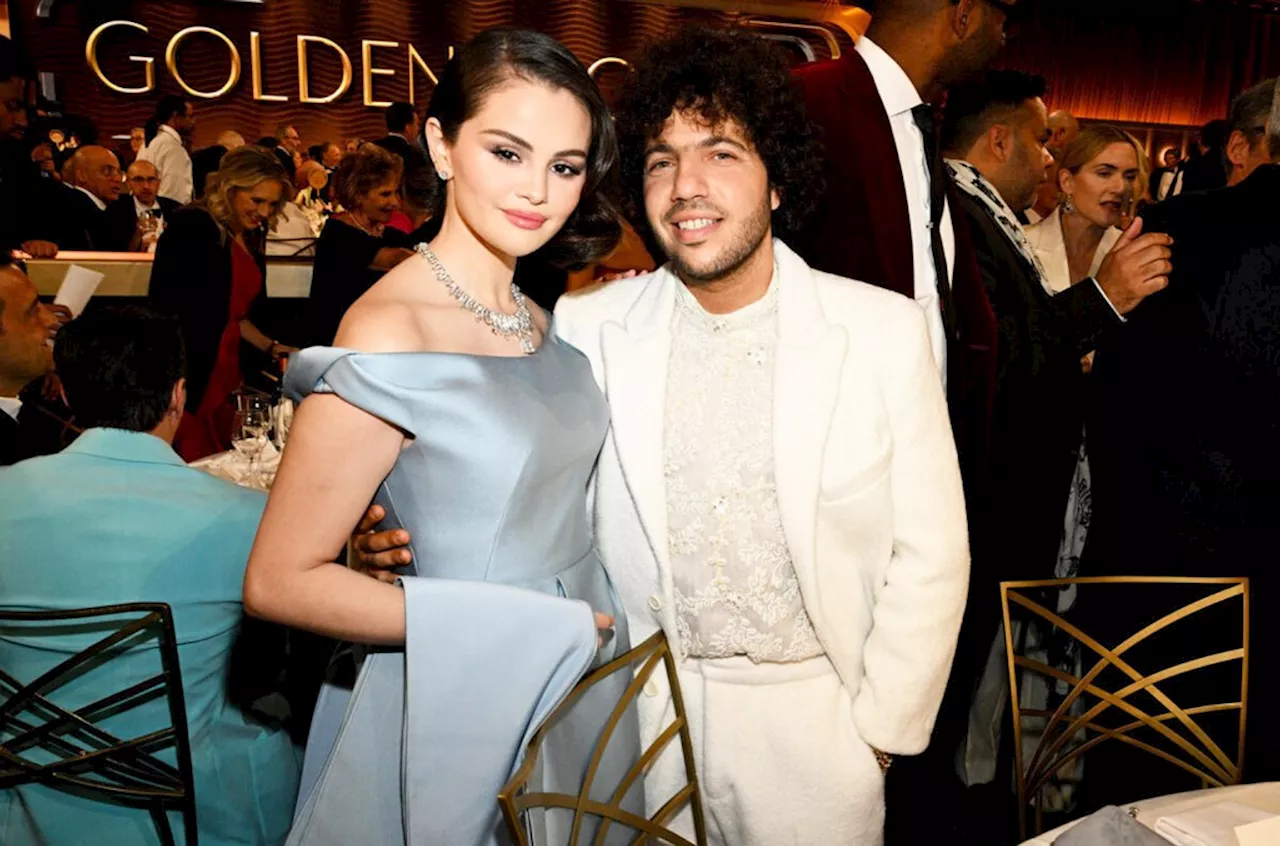 Selena Gomez and Benny Blanco Make Golden Globes Appearance