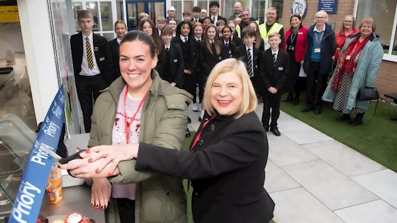 Priory School Opens New Food Pod for Students and Community