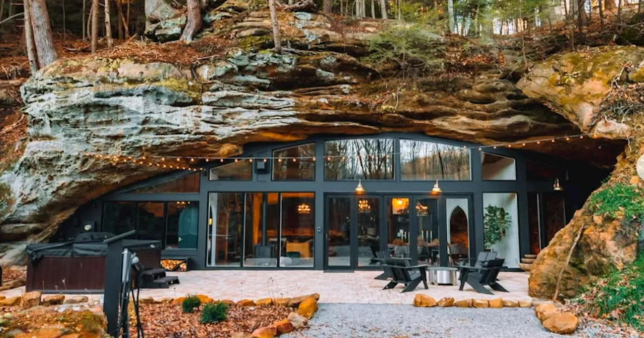 Ein Paar verwandelt eine Höhle in ein luxuriöses Airbnb