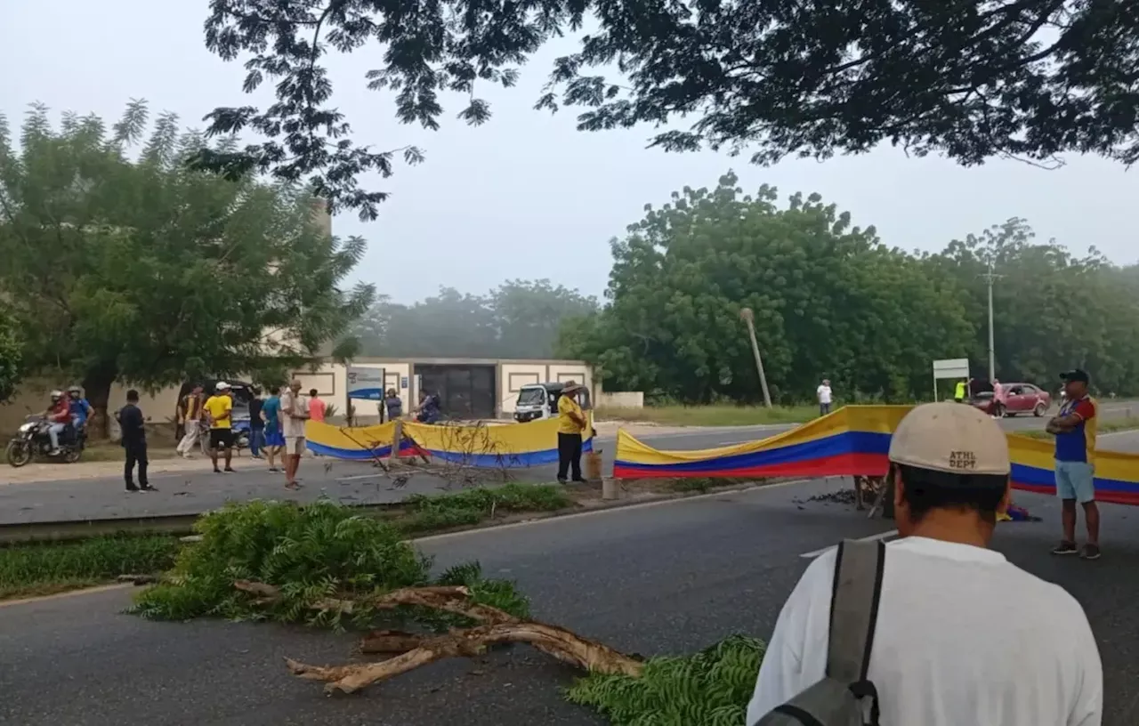 Bloqueo Total en la Vía Cordialidad por Construcción de Caseta de Peaje