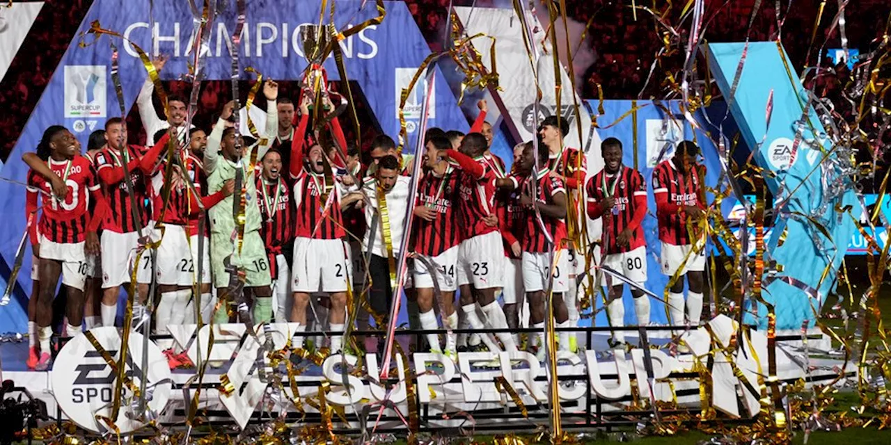 AC Milan Raih Gelar Juara Supercoppa Italiana 2024