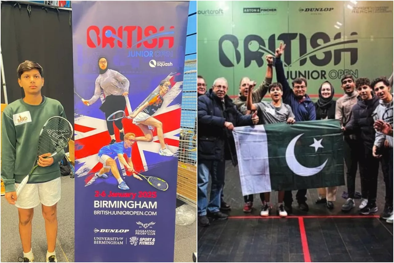 Sohail Adnan clinches victory in British Junior Squash Championship Final