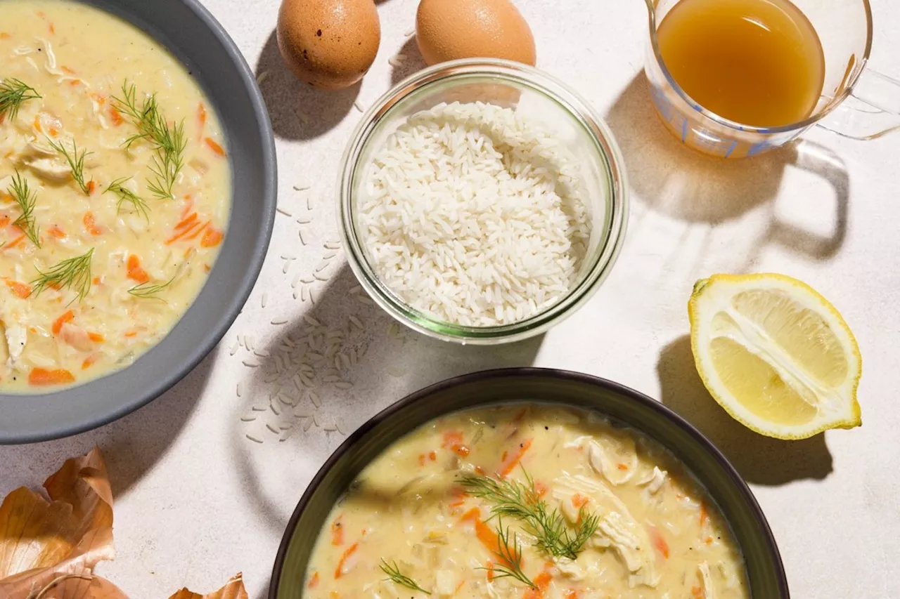 Greek Egg-Lemon Soup (Avgolemono) Recipe