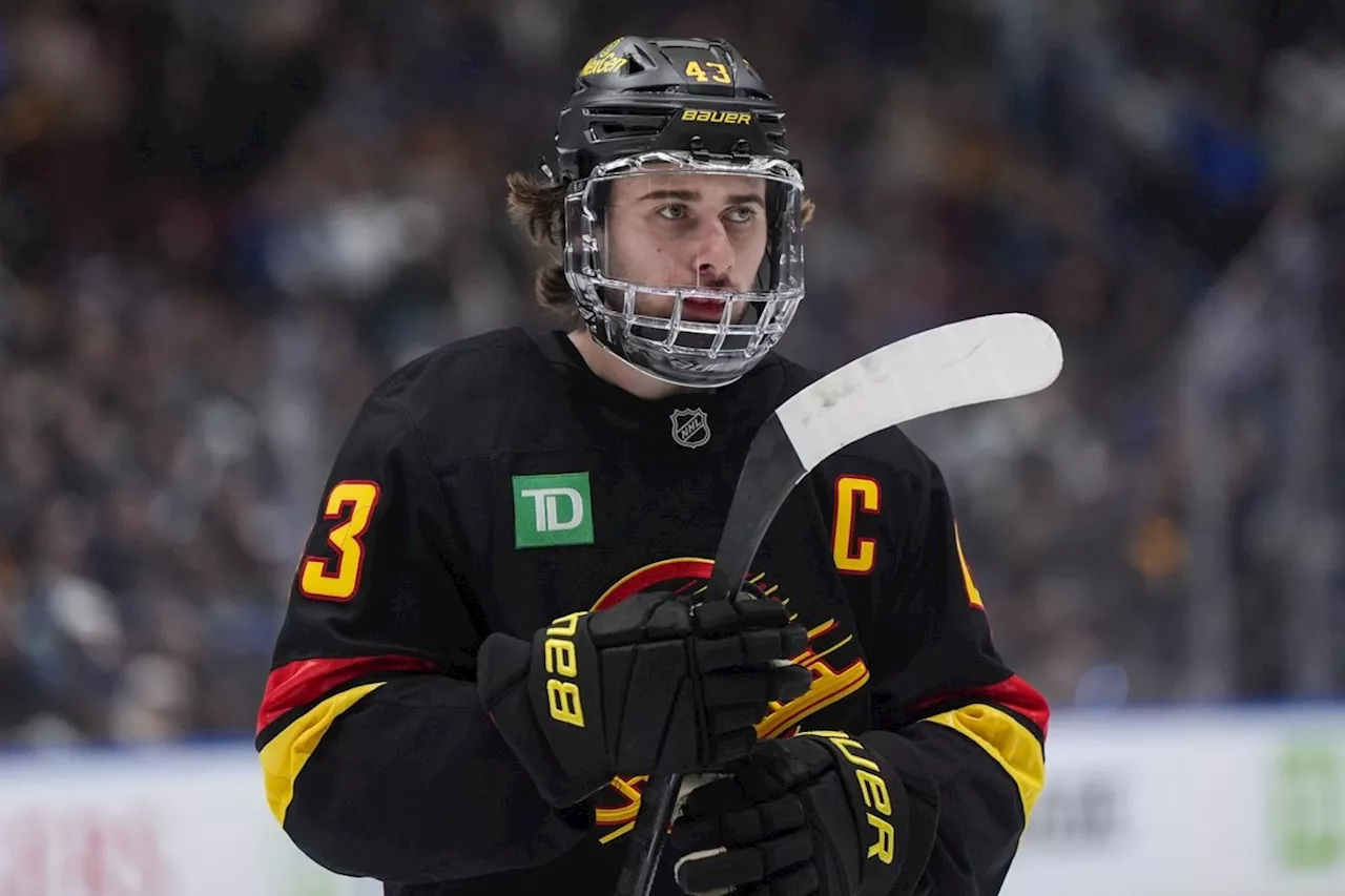 Quinn Hughes a Game-Time Decision for Canucks in Montreal