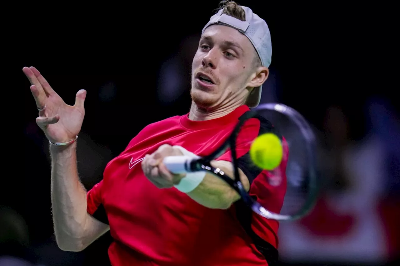 Shapovalov Leads Canada in Davis Cup Qualifier, Auger-Aliassime Absent