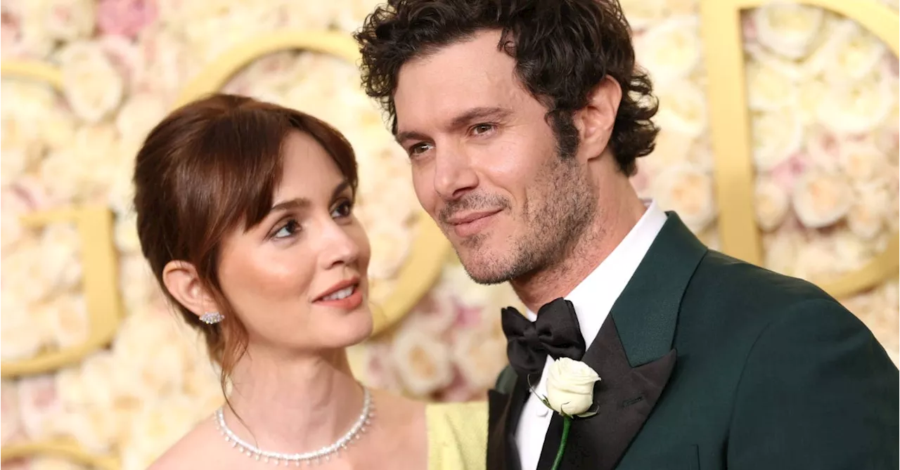 Adam Brody and Leighton Meester Are Golden Globe Goals