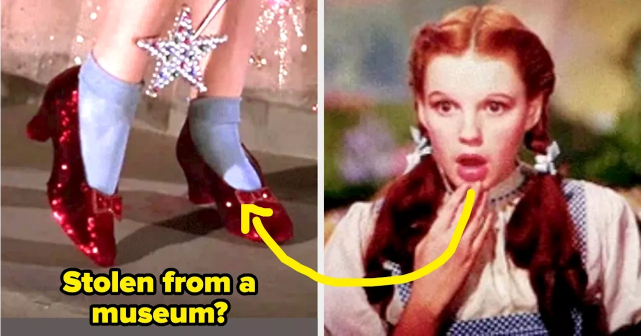 Iconic Movie Props Lost, Stolen, Or Thrown Away: The Case of Dorothy's Ruby Slippers and More