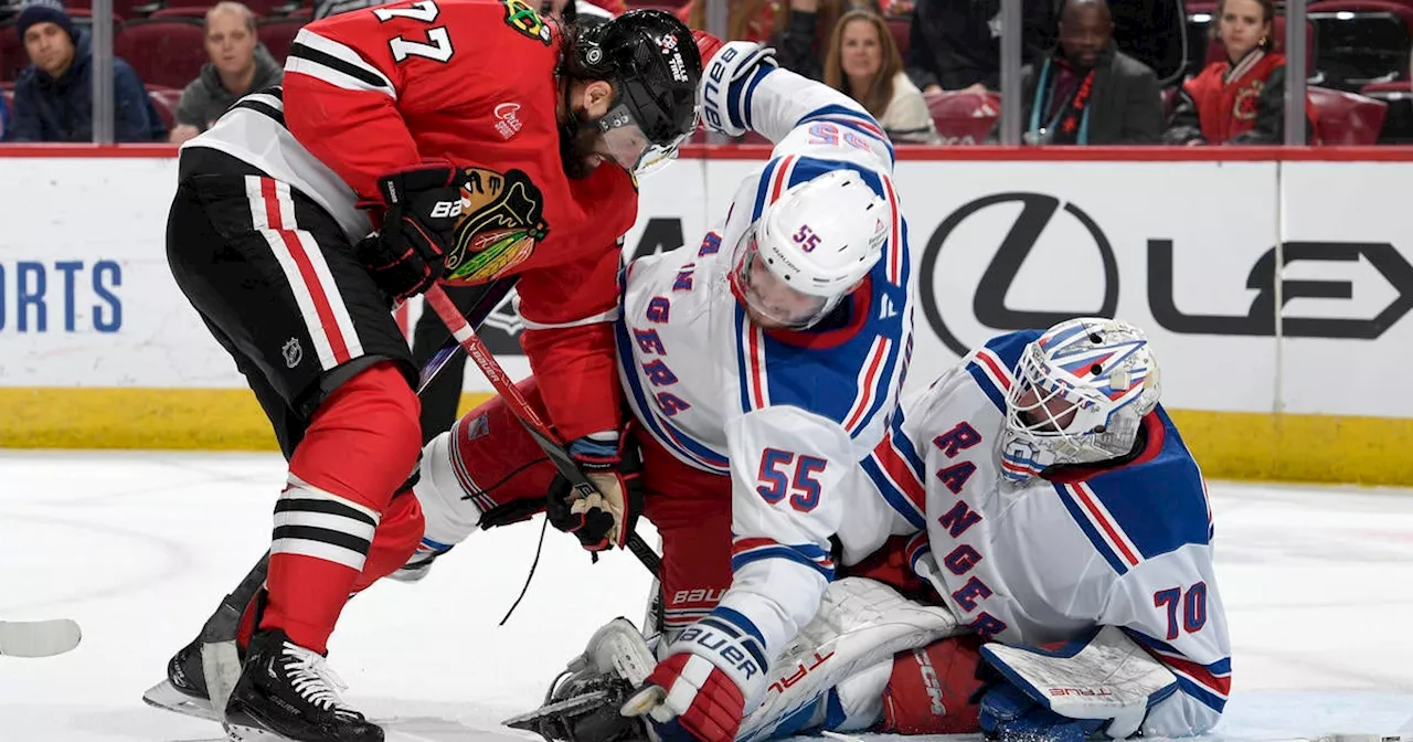 Rangers Beat Blackhawks 6-2