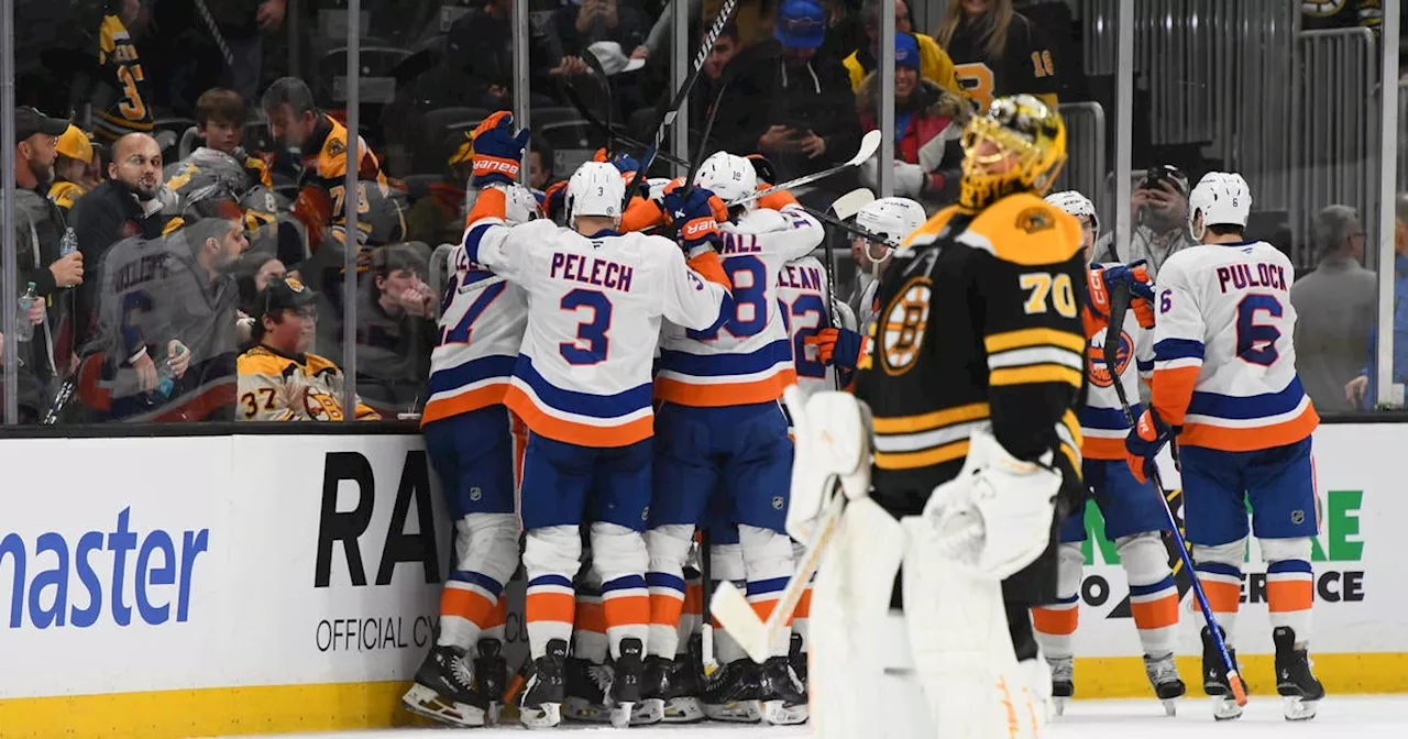 Islanders Rally for Overtime Win Against Bruins